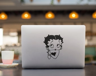 Betty Boop Vinyl Decal, Car Truck Laptop Sticker