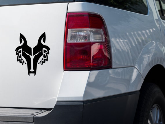 Oracal Vinyl Wolf Paw Sticker – For Car, Motorcycle, Helmet – Multicolor