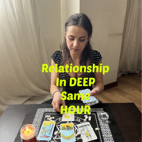 Psychic Love Reading Relationship Same Hour in Deep by Medium Izaura, 98% Acc., Full Detailed Reading Including Tarot Cards and Advice
