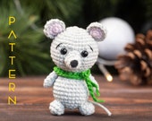 Mouse Annette PDF Mouse pattern Padestyle crochet pattern Amigurumi Tutorial Digital Download