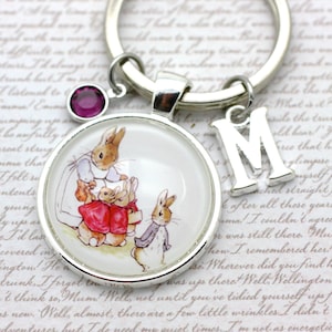 Peter Rabbit Keyring Etsy UK