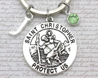 St Christopher Keyring - Etsy UK