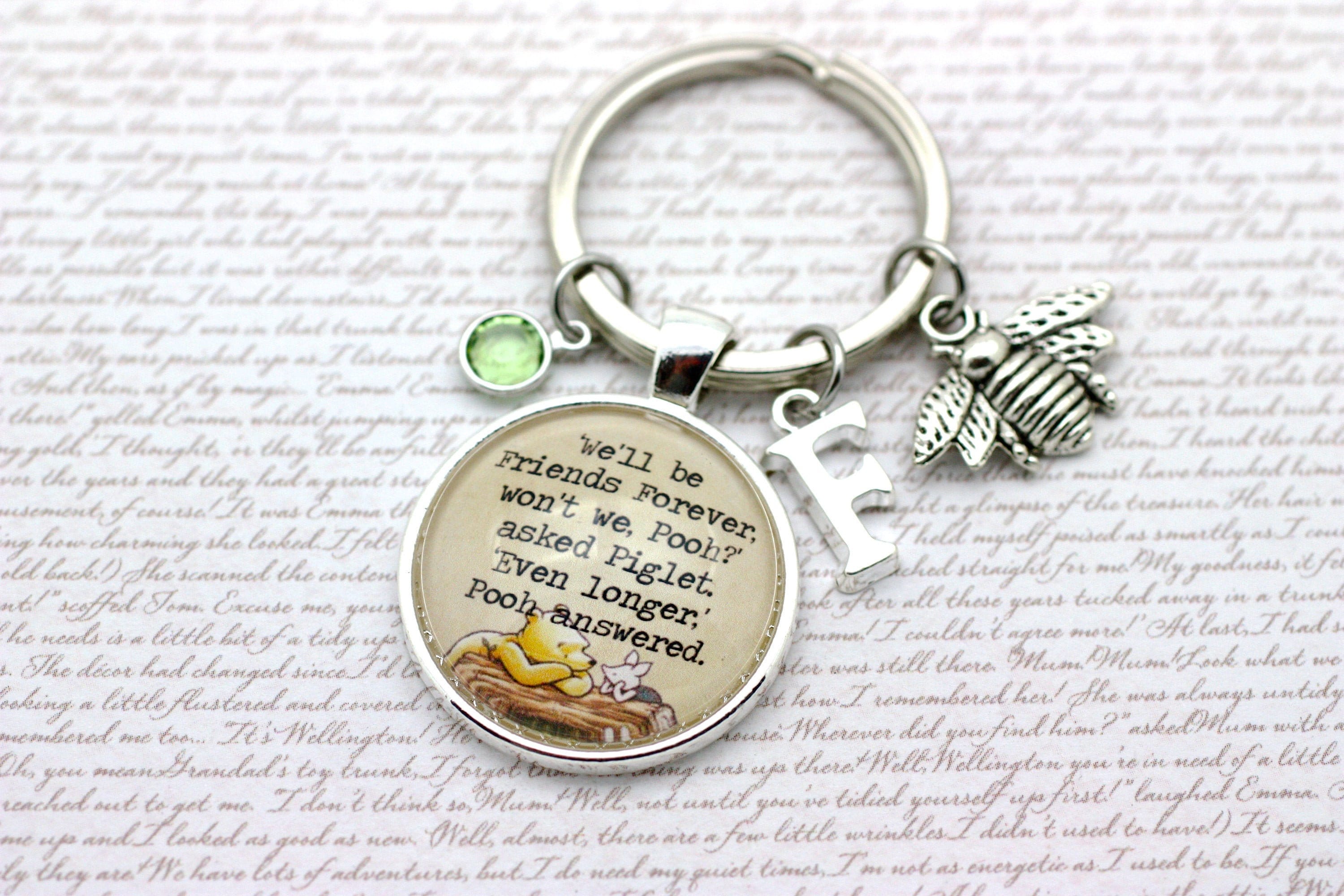Winnie the pooh quote best sale keyring