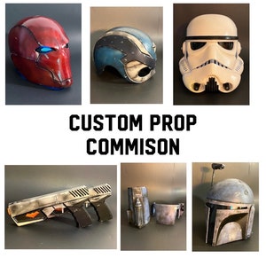 3D Printed Custom Prop Service (Props, Helmets, Armor, ETC)