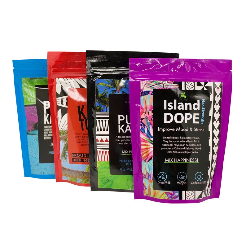 Pure Kava Best of all Bundle Four 8oz bags of our best kava. Etsy