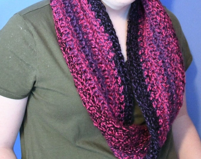 Wool-free Crocheted Mobius or Infinity scarf