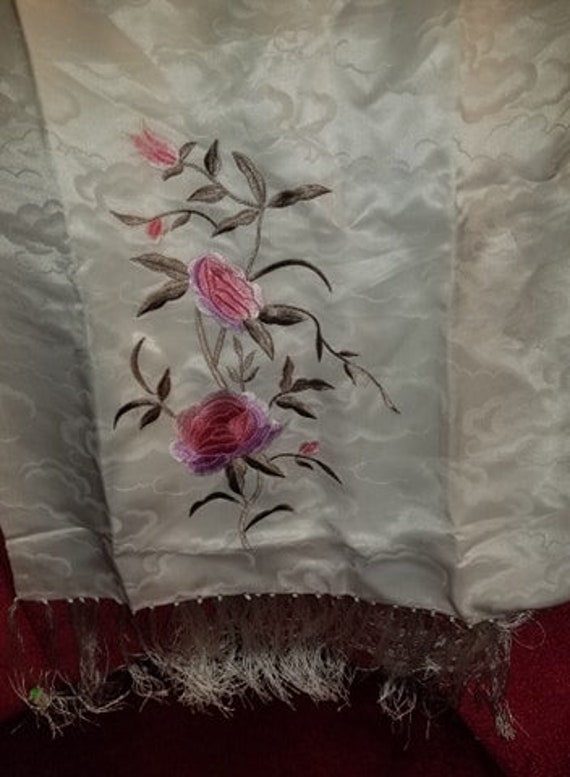 Vintage Pure Silk Scarf