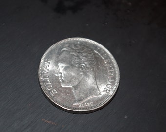 1936 年に鋳造されたベネズエラの 5 ボリバル硬貨。 - Etsy 日本
