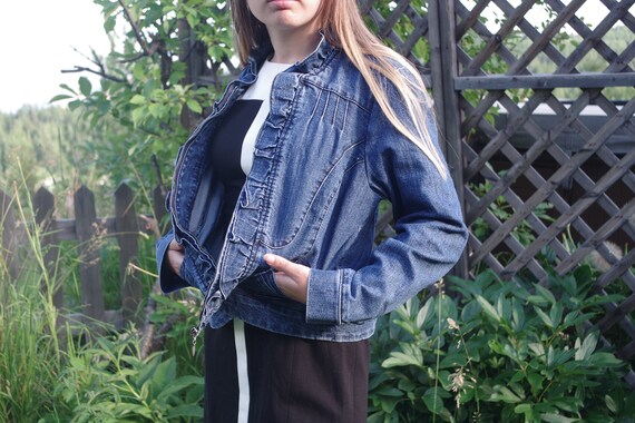 Very Cute Vintage Jean Jacket 80s