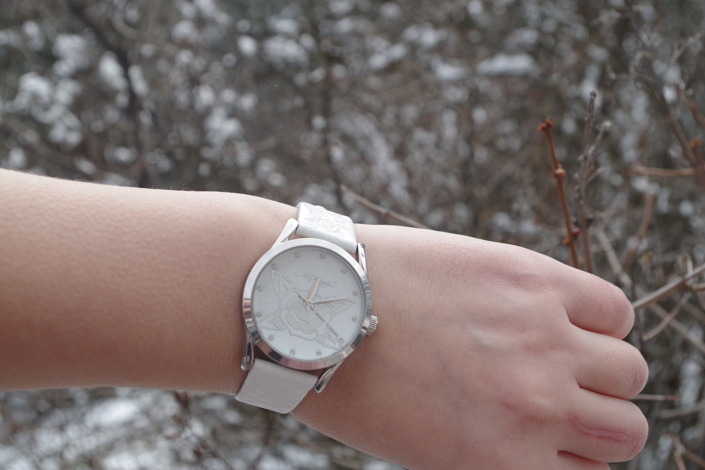 Ed Hardy エドハーディー　時計　ブレスレット　クロス　シルバー Ed Hardy エドハーディー 時計 ブレスレット クロス シルバー エド