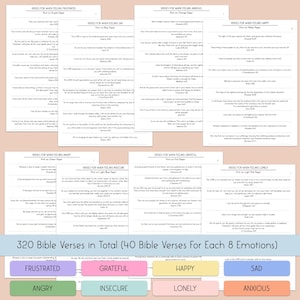 感情のための聖書の一節をDIYで作る瓶、聖書の一節をDIYで作る瓶、聖書の一節をいつでも読んでください、色分けされた聖書の一節、すぐにダウンロードできる聖書の一節 画像 2
