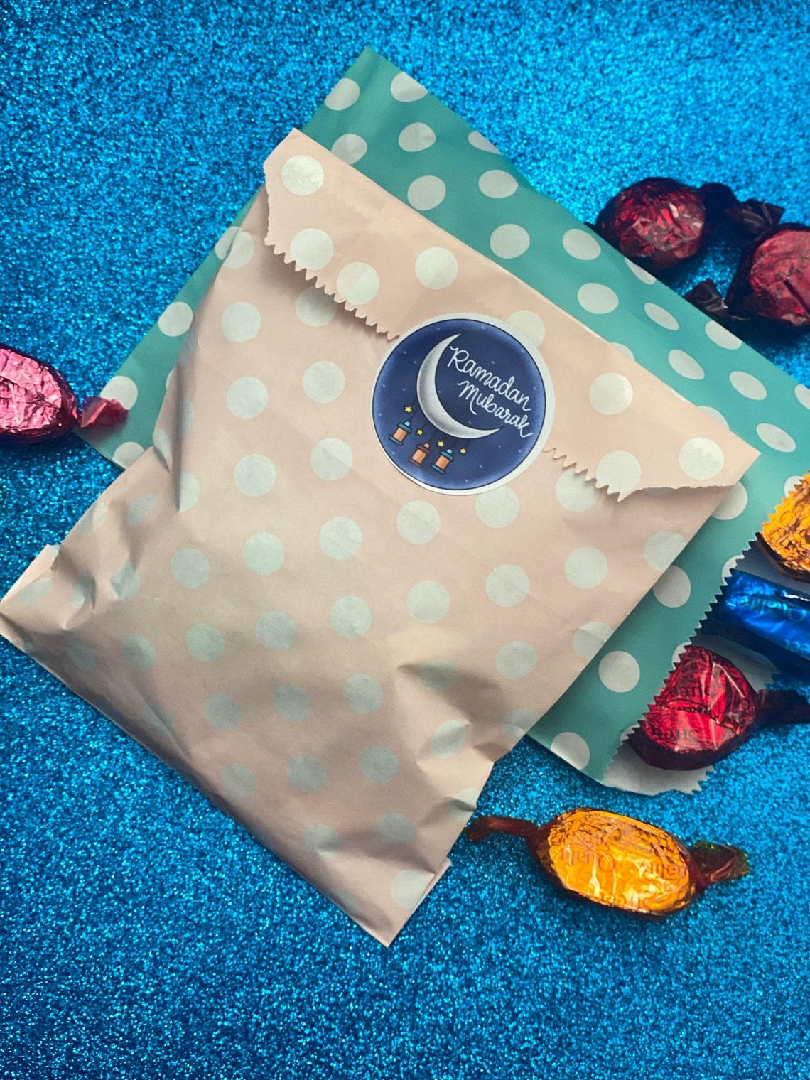 Ramadan Goody Bags With Stickers Ramadan Treat Bags Etsy Canada