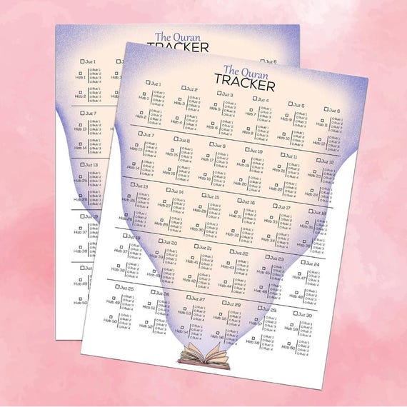 Quran Tracker: Hifdh Edition (2Pk) - Quran Memorization Progress