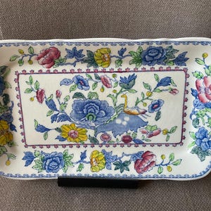 Vintage Mason’s ‘Regency’ Sandwich/Cake Plate
