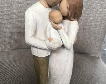 Willow Tree Figurine ‘Our Gift’ by Susan Lordi 2006 9 ins h.