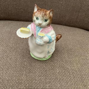 Beswick Beatrix Potter "Ribby"-figur 1951 Oförpackning