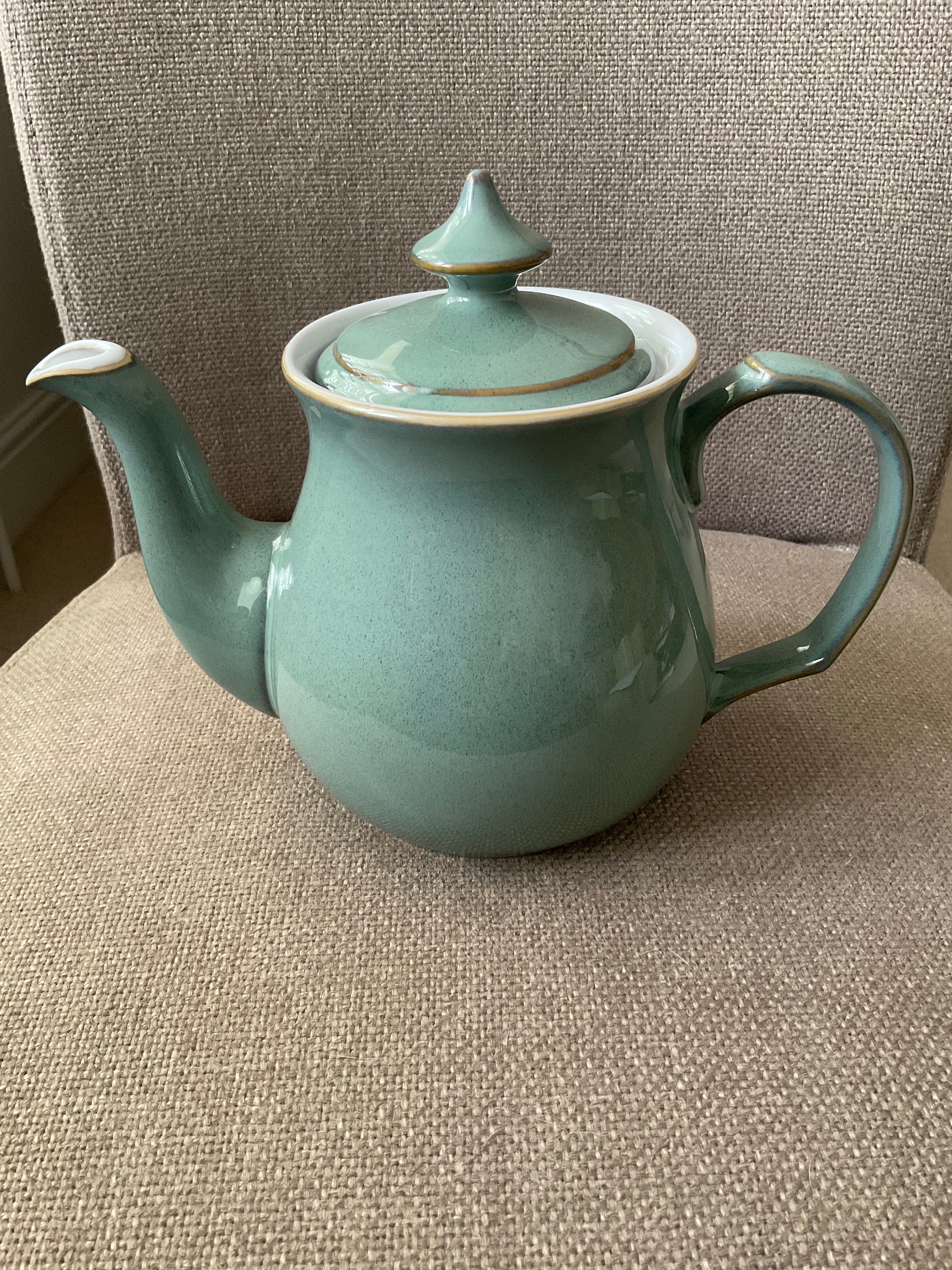 Denby Regency Green Teapot - Etsy