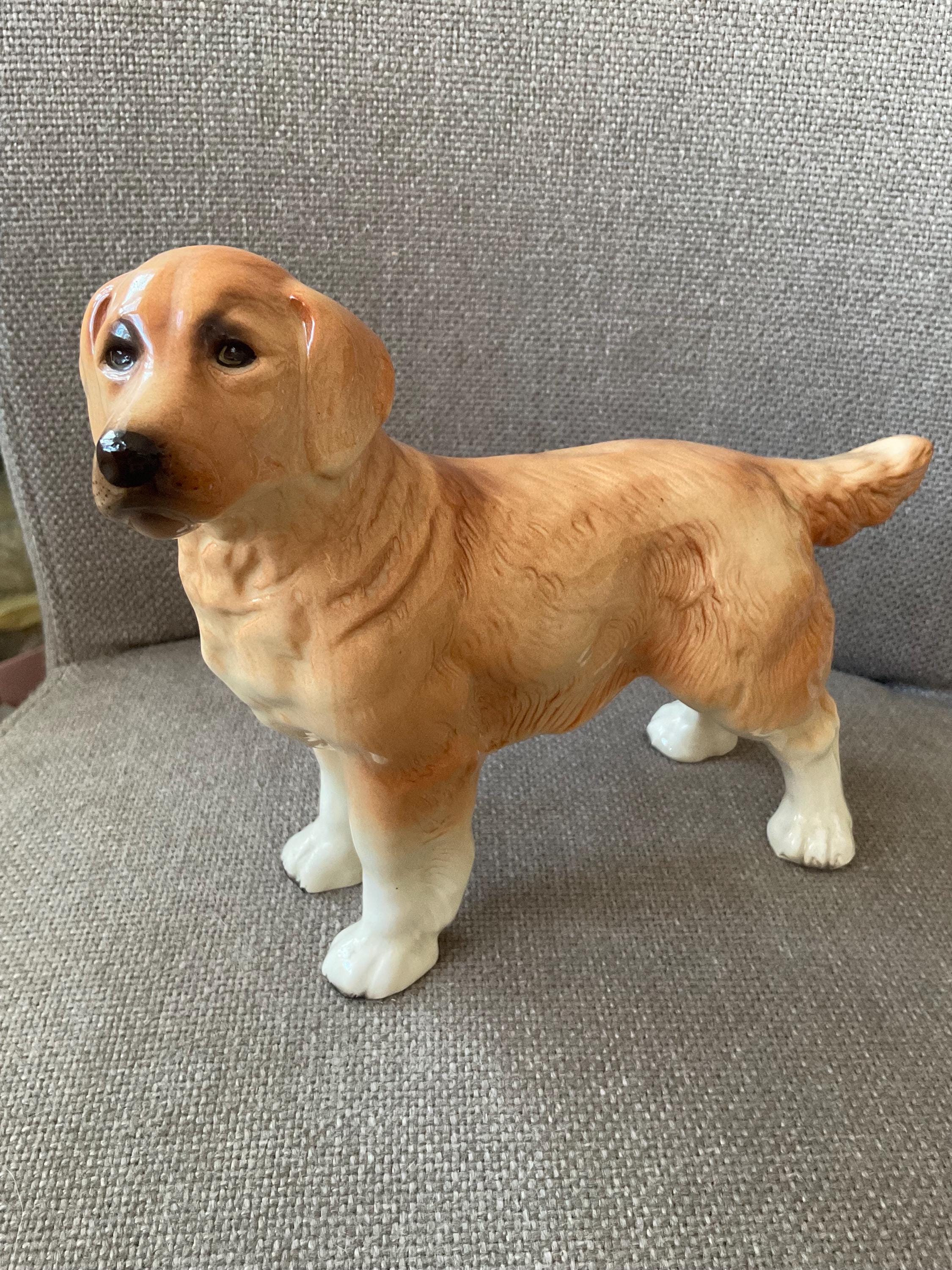 COOPERCRAFT Cooper Craft 陶器 犬の置物 英国クーパークラフト COOPERCRAFT 犬フィギュア| 英国アンティーク