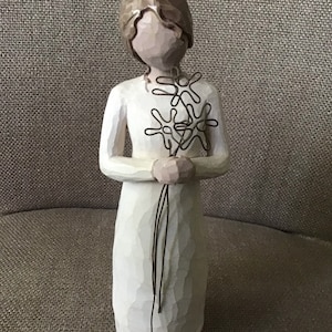 Willow Tree ‘Grateful’ Tall Figurine by Susan Lordi Unboxed