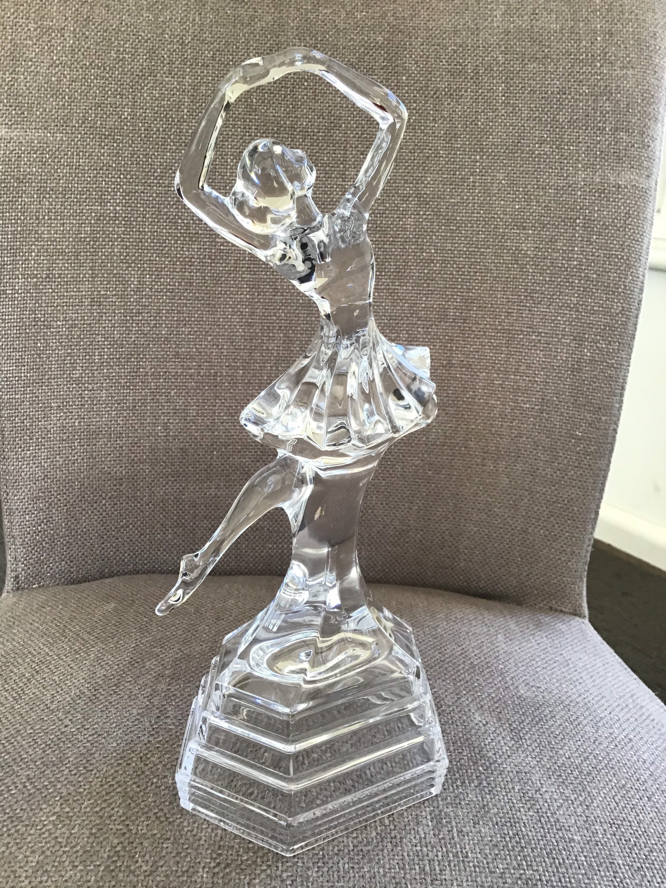 Royal Crystal Rock Ballerina Figurine 24 lead crystal Made in Etsy