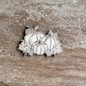 Wood Pumpkin Cutout, Fall Decor, DIY Craft, Halloween Accent