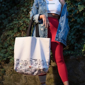 Stylish Shoulder Bag; Full Cat