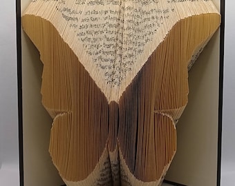 Butterfly -  Folded Book Art