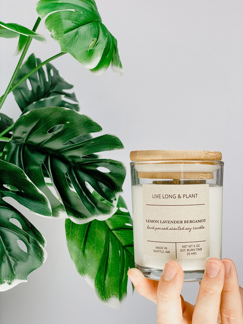 Cute Soy Wax Candles Handmade Candle Eco Friendly Scented Etsy