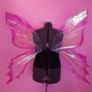 Primrose Butterfly Wings  *MADE TO ORDER*, Iridescent Wings, Costume/Cosplay/Bridal Wings, Adult Fairy Wings