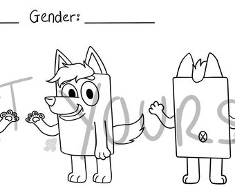 Base Character Sheet - Etsy