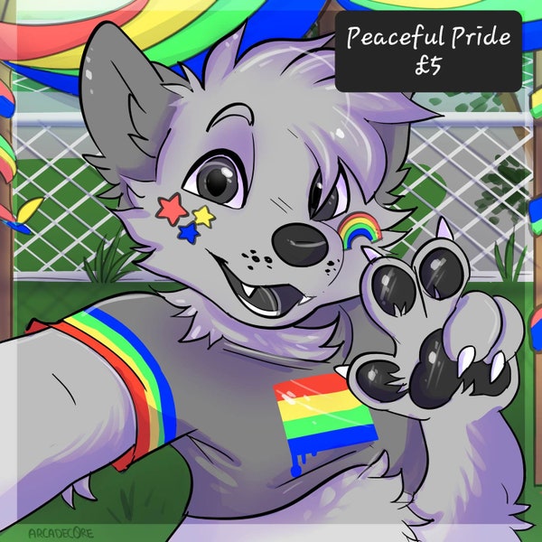 Furry Pride Art YCH's