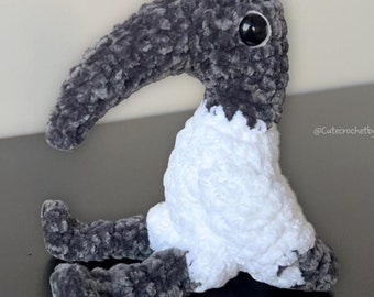 Crochet Pattern: Ibis Bird Amigurumi Plush Toy (PDF Digital Download)