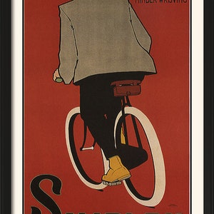 Simplex Cycloide Vintage Bicycle Art 11 x 17 Vintage Wall Art, Wall Art Decor Prints, Room Wall Decor Gift Idea image 2
