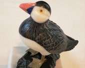 Puffin - Semi-preciouses stone carving