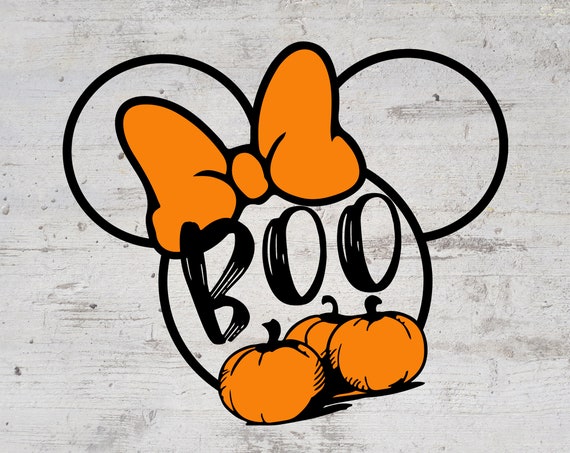 Download Minnie Mouse Boo Svg Boo Svg Disney Halloween Svg Halloween Etsy