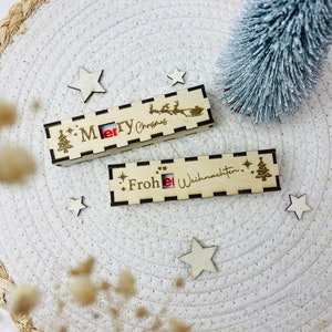 Geschenkbox Holz Weihnachten