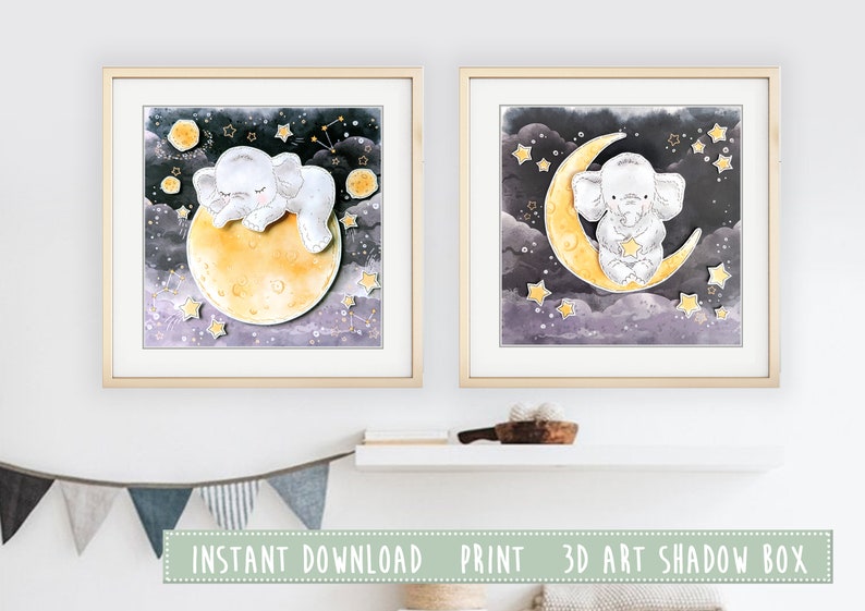 Shadow box Cut paper 3D wall art Diorama Shadow box frame Etsy