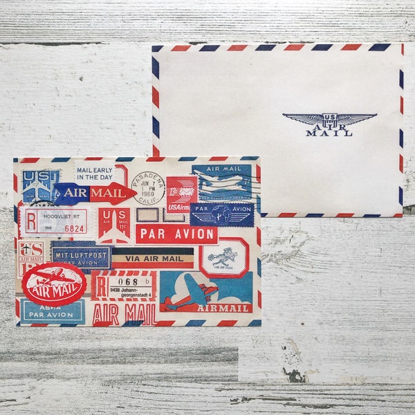 Airmail Stamps Etsy