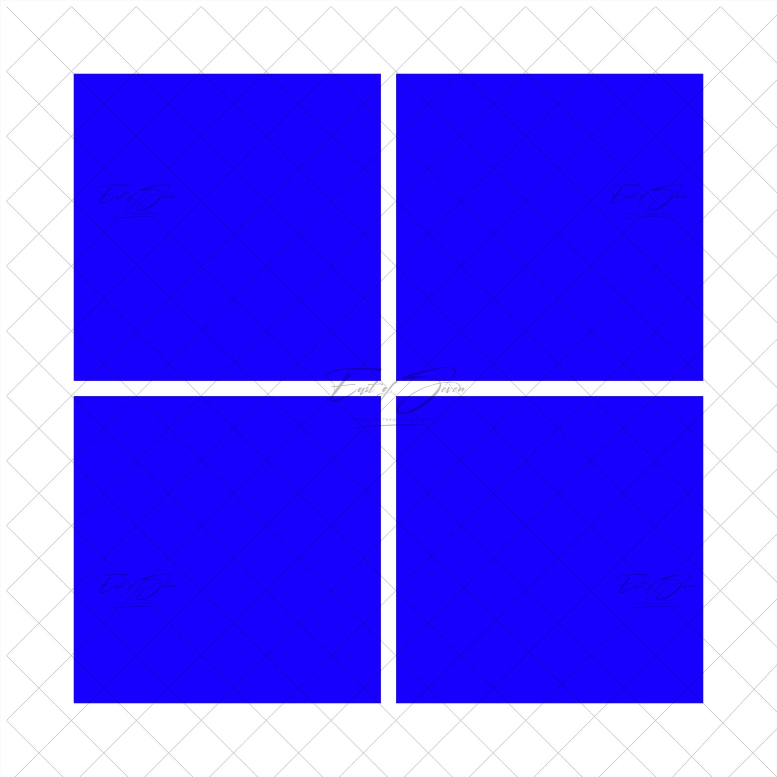 Four Box Template Four Box Template