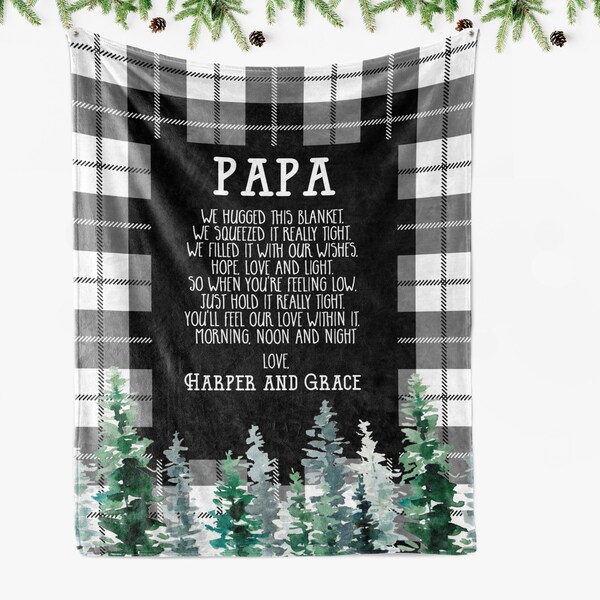 Grandpa Blanket Etsy