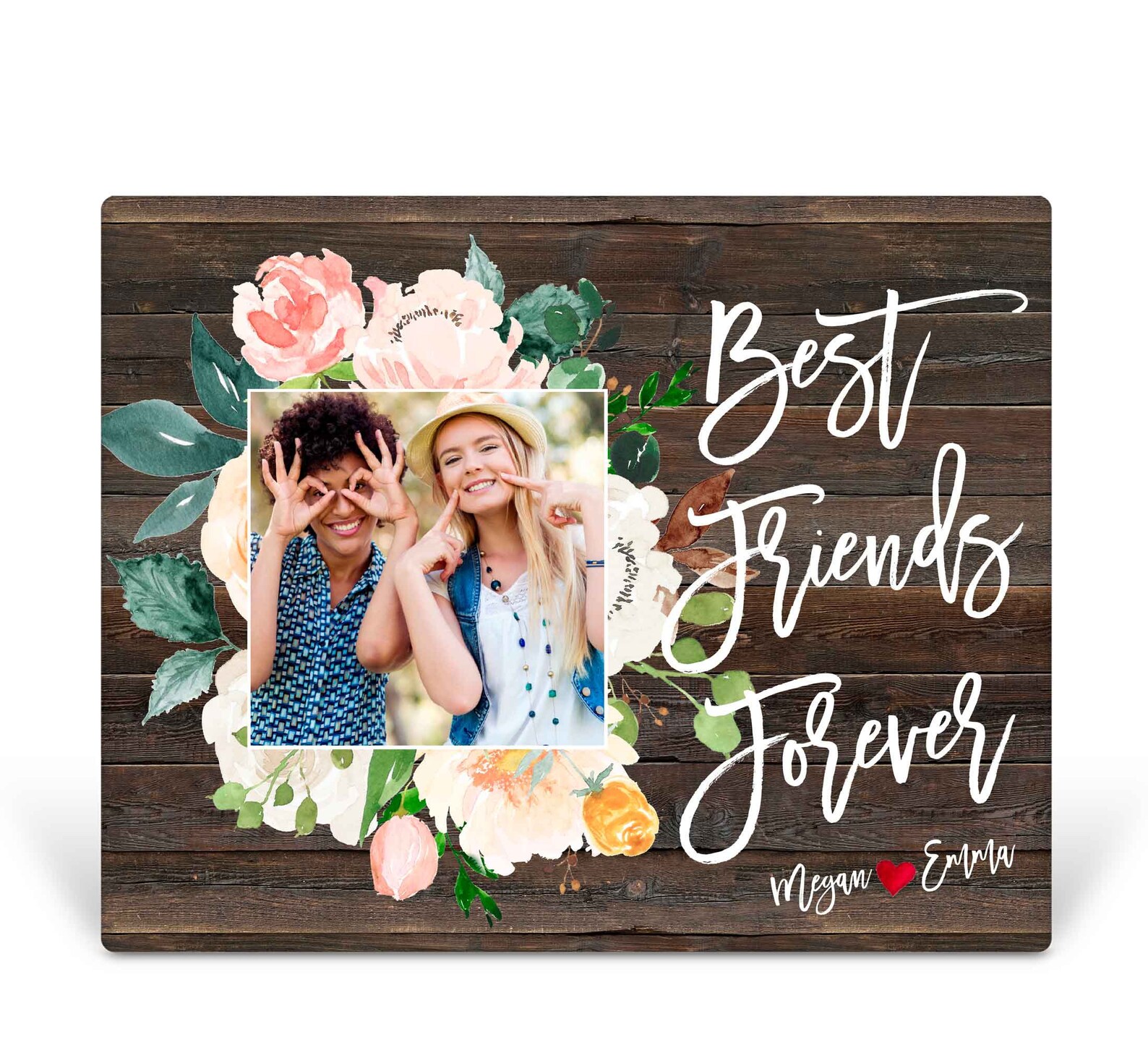 Best Friends Forever Personalized Picture Frame Gifts Photo Etsy