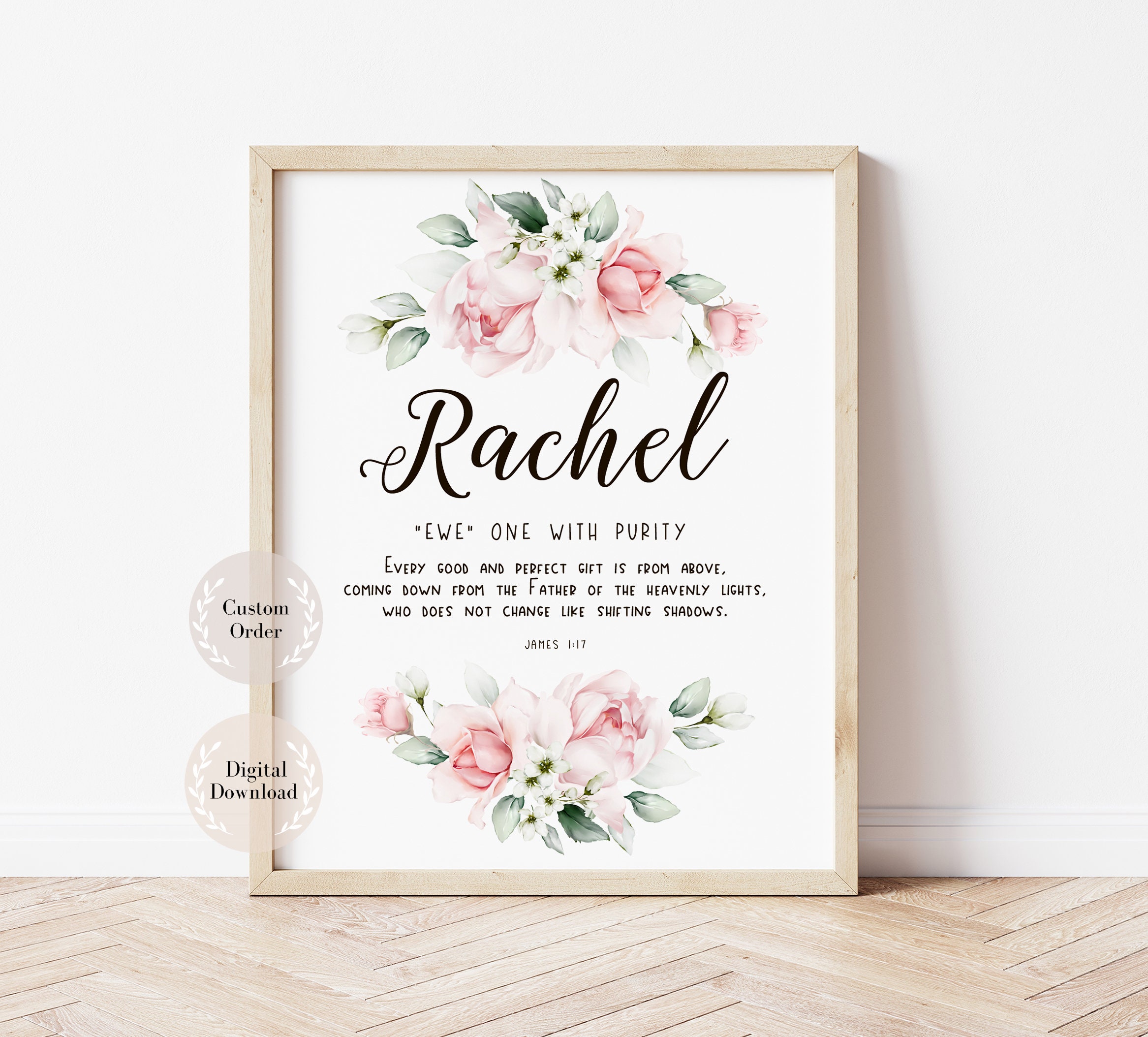 Camille Baby Name Meaning Baby Names Nursery Sign Girl Names Printables  Instant Digital Downloads