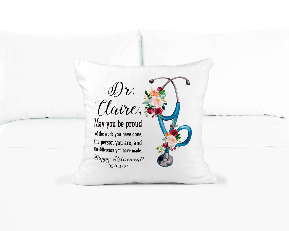 Retirement Gift for Doctor Personalized Custom Retirement Etsy