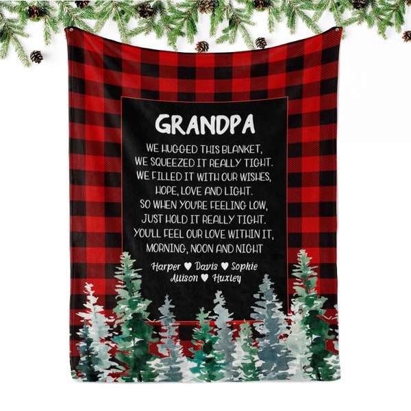 Grandpa to Granddaughter Blanket Etsy
