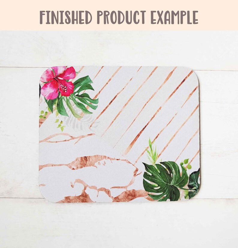 Teacher Appreciation gift Best teacher ever gifts Personalized Teacher Mouse Pad Desk Accessories gift Thank You Gift floral mousepad
