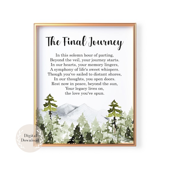 Samples Memoriam Verses