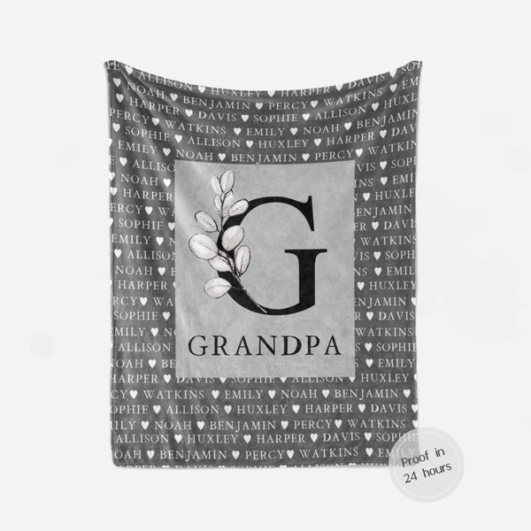 Great Grandpa Photo Blanket Etsy