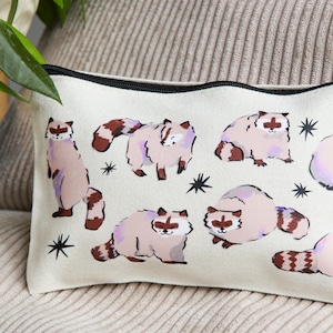 Waschbär Beutel ~ Tier Beutel ~ Stiftetäschchen