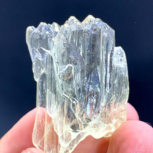 Terminated Triphane Kunzite Crystal, Kunzite Mineral, Kunzite Specimen, Kunzite Gemstone, Kunzite Stone From Afg 27 Grams