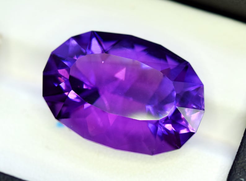 Amethyst 23.45 Cts Natural Top Color /& Cut Amethyst Gemstones